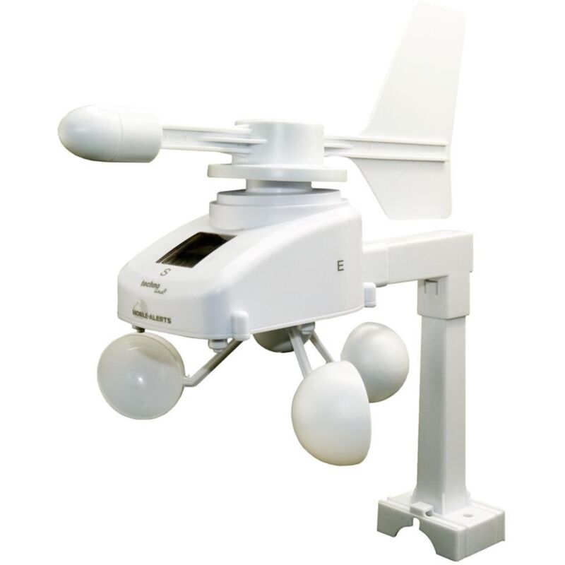foto del prodotto ma 10660 strumento per velocita e direzione vento, bianco technoline