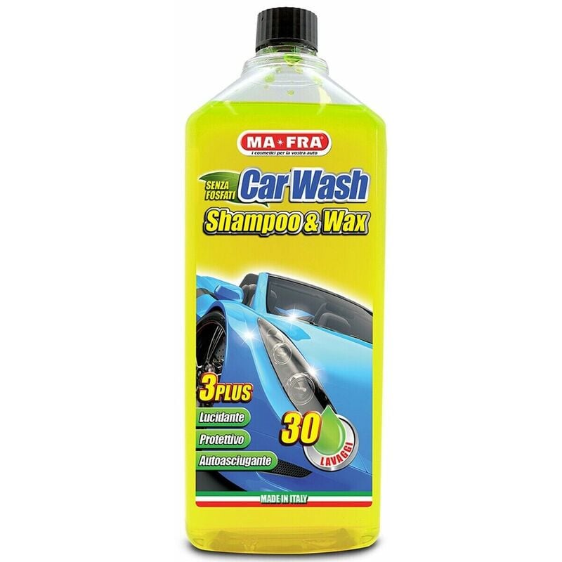 foto del prodotto ma fra car wash shampo e cera per auto moto protegge anti alone hydro speed 1 lt