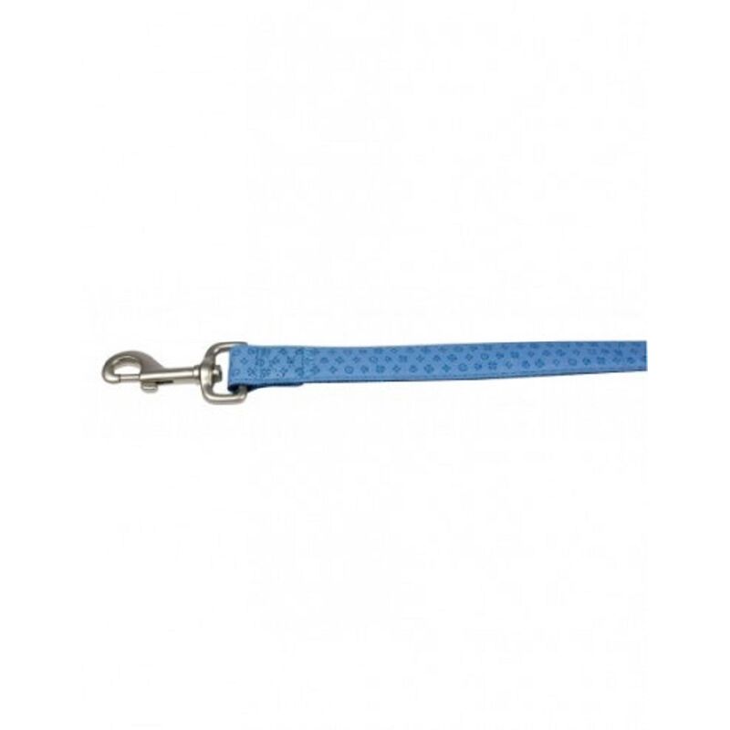 foto del prodotto mac in pelle blu 10mm x 20-33 cm collana