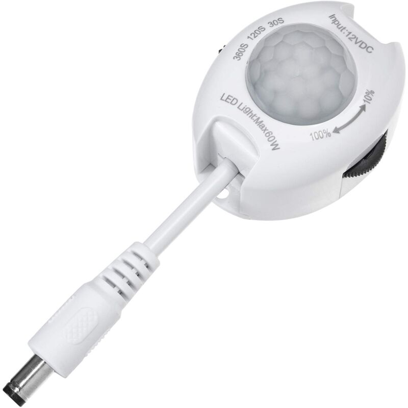 foto del prodotto mac lean maclean mce242 rilevatore di movimento a infrarossi, interruttore automatico per strisce a led di max. 60 w, campo di rilevamento 120 ,