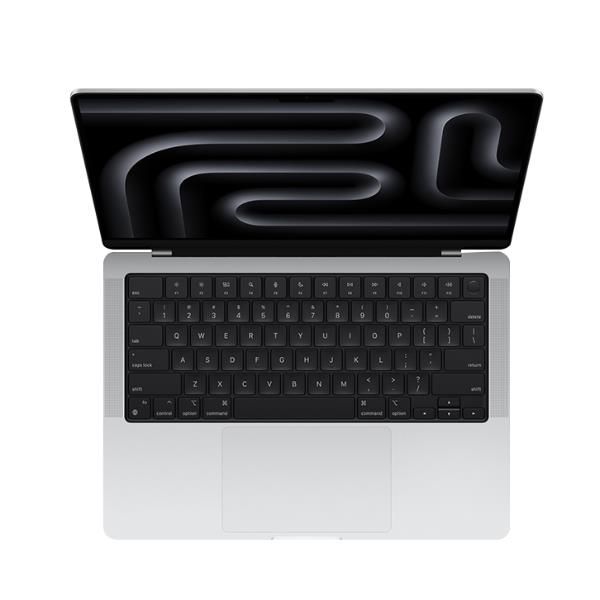 foto del prodotto macbook pro 14 chip apple m3 con cpu 8 core e gpu 10 core 16gb 1tb ssd argento