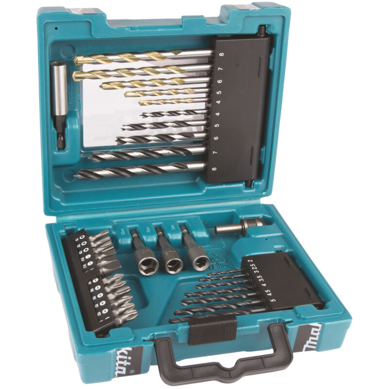 foto del prodotto maccess makita d 36980 set di 34 accessori per foratura e avvitamento