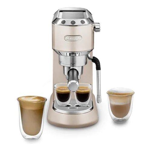 foto del prodotto macchina caff espresso de longhi 0132106252 dedica arte ec885bg beige