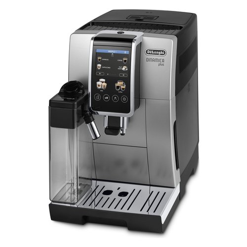 foto del prodotto macchina caff espresso dinamica plus ecam380 85 sb silver e black 0132215485