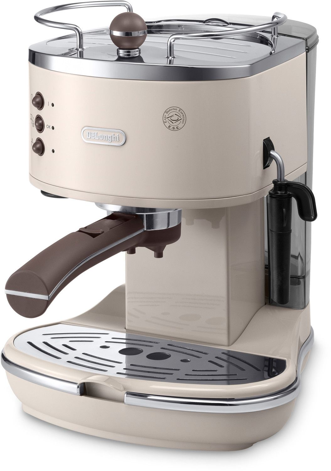 foto del prodotto macchina caff espresso vintage ecov311 bg icona beige 0132106084