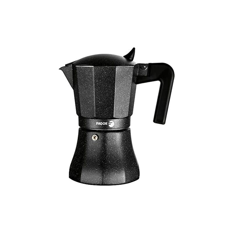 foto del prodotto macchina da caff tiramis 3 tazze in alluminio 3004 fagor