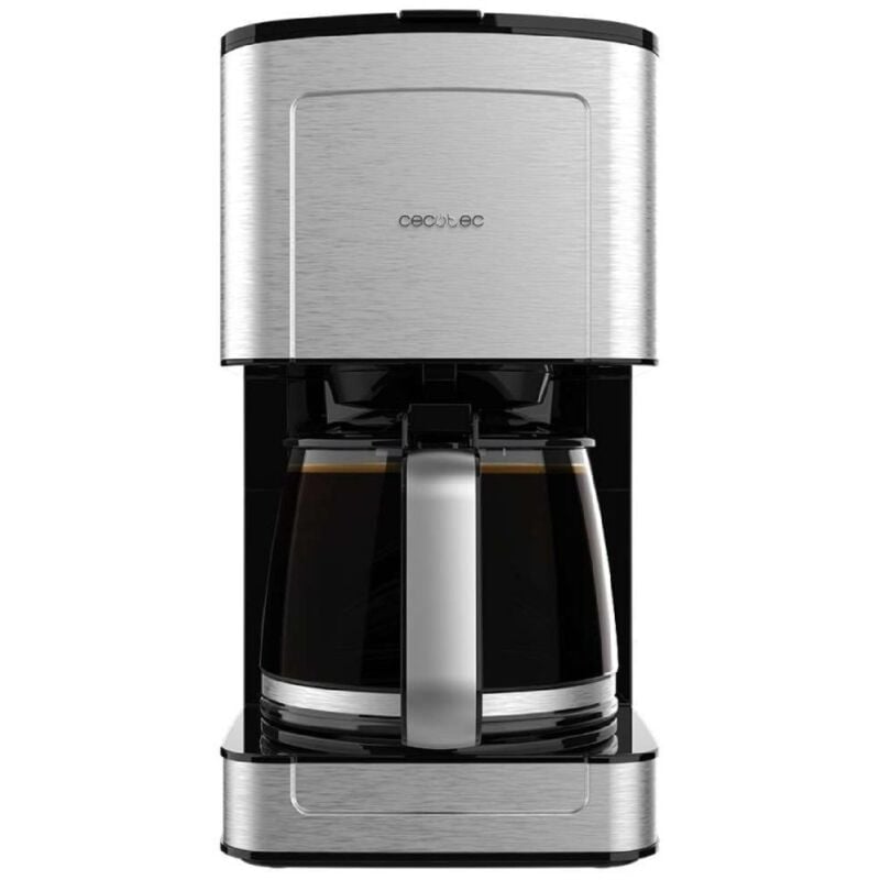 foto del prodotto macchina del caffè a goccia da 12 tazze con rifiniture in acciaio inossidabile e intensificatore di aroma. - cecotec