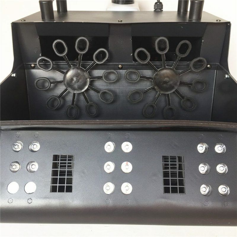 foto del prodotto macchina del fumo bolle con 13 led 3 in 1 2000w smoke machine bubble party