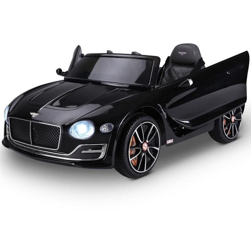 foto del prodotto macchina elettrica bentley per bambini con telecomando nera
