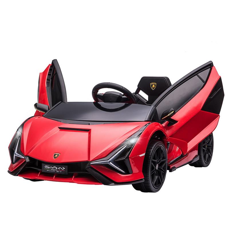 foto del prodotto macchina elettrica lamborghini per bambini et 3 5 anni rossa