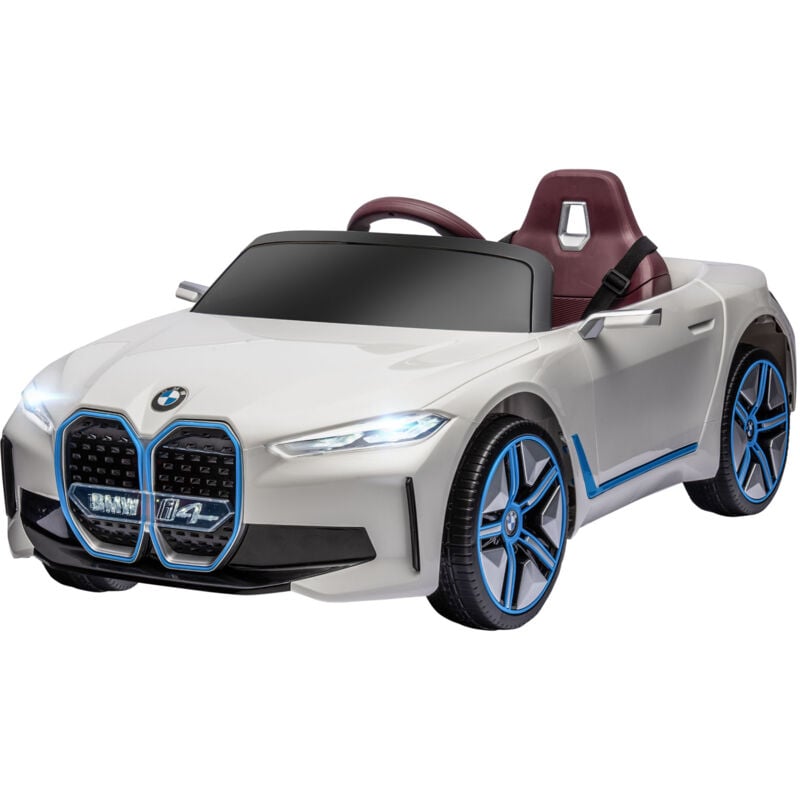 foto del prodotto macchina elettrica per bambini 12v con licenza bmw in pp e metallo homcom