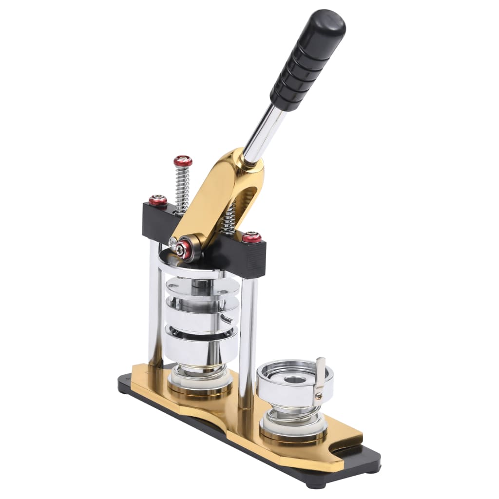 foto del prodotto macchina per badge con taglierina circolare e punzone 37 mm cod mxl 72662