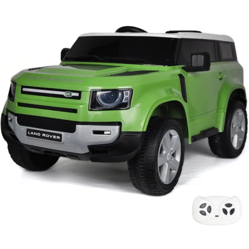 foto del prodotto macchina per bambini land rover defender 12v 1 a 6 anni con