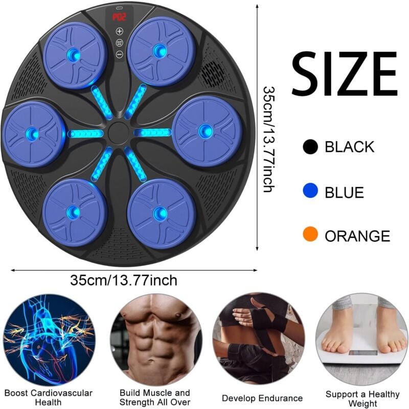 foto del prodotto macchina per boxe musicale, macchina per boxe elettronica portatile montata a parete, macchina per boxe, macchina per boxe musicale domestica,