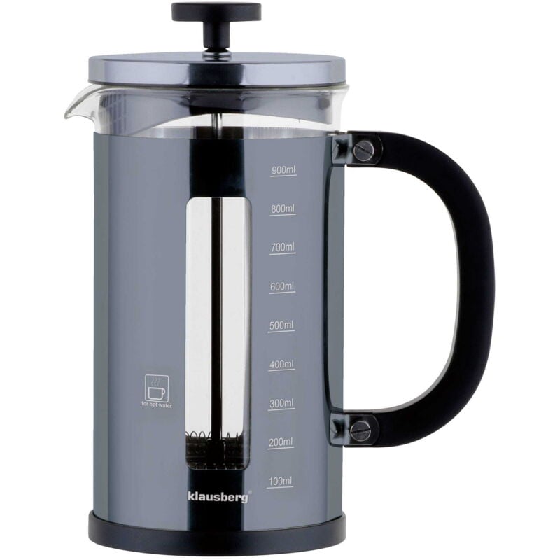 foto del prodotto macchina per caff e t 1.0l french press klausberg kb 7704