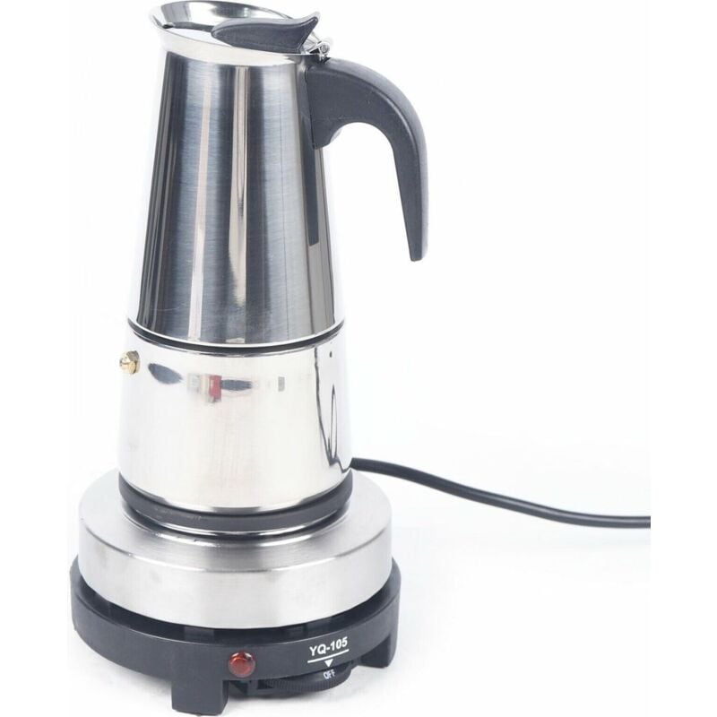 foto del prodotto macchina per caff elettrica crediri, macchina per caff espresso, macchina per caff espresso in acciaio inossidabile
