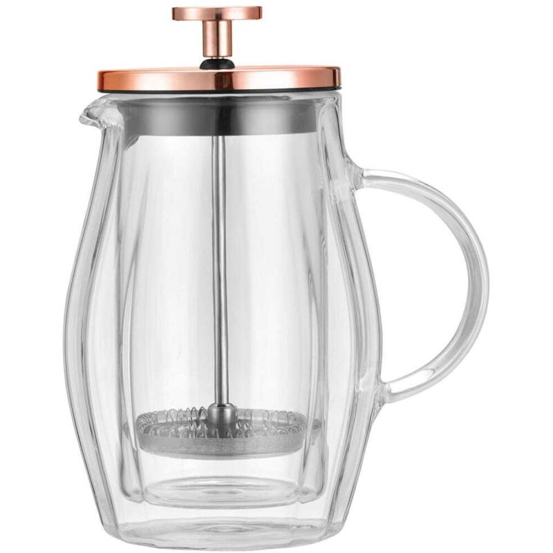 foto del prodotto macchina per caffè/tè 0,35 l french press oro rosa klausberg kb-7721