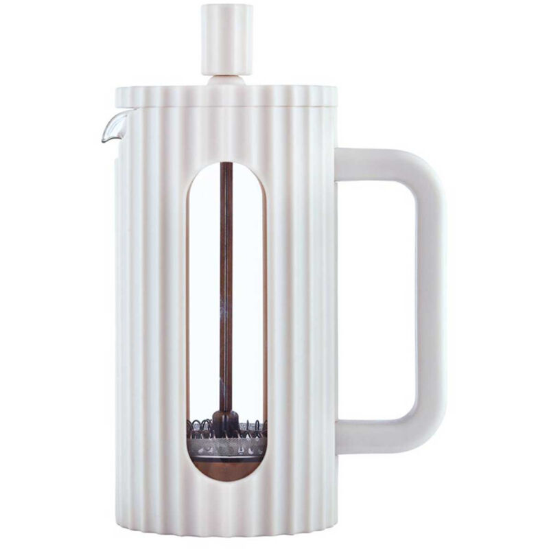 foto del prodotto macchina per caff t a pistone 350ml klausberg kb 7743 bianco