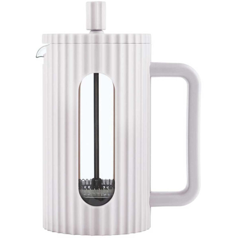 foto del prodotto macchina per caff t a pistone 600ml klausberg kb 7748 bianco