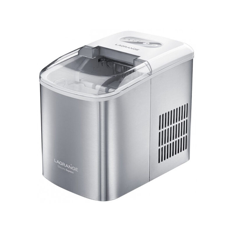foto del prodotto macchina per cubetti di ghiaccio da 120 w 12 kg 24 ore con pulizia automatica dell acciaio inossidabile 489002 lagrange