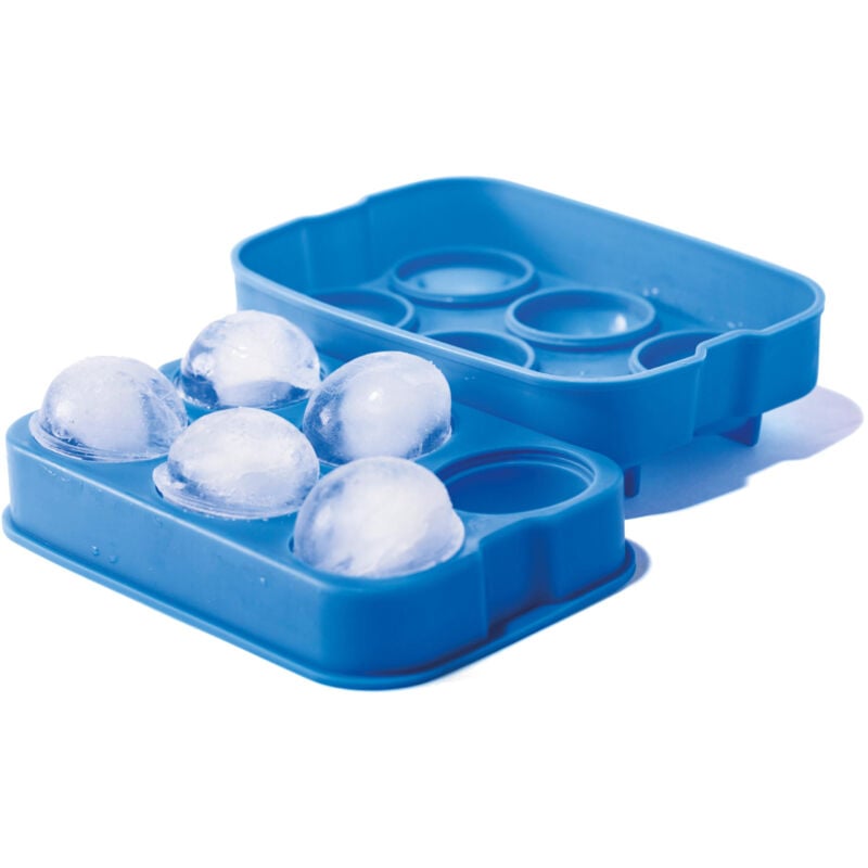foto del prodotto macchina per cubetti di ghiaccio in silicone 6 sfere xxl