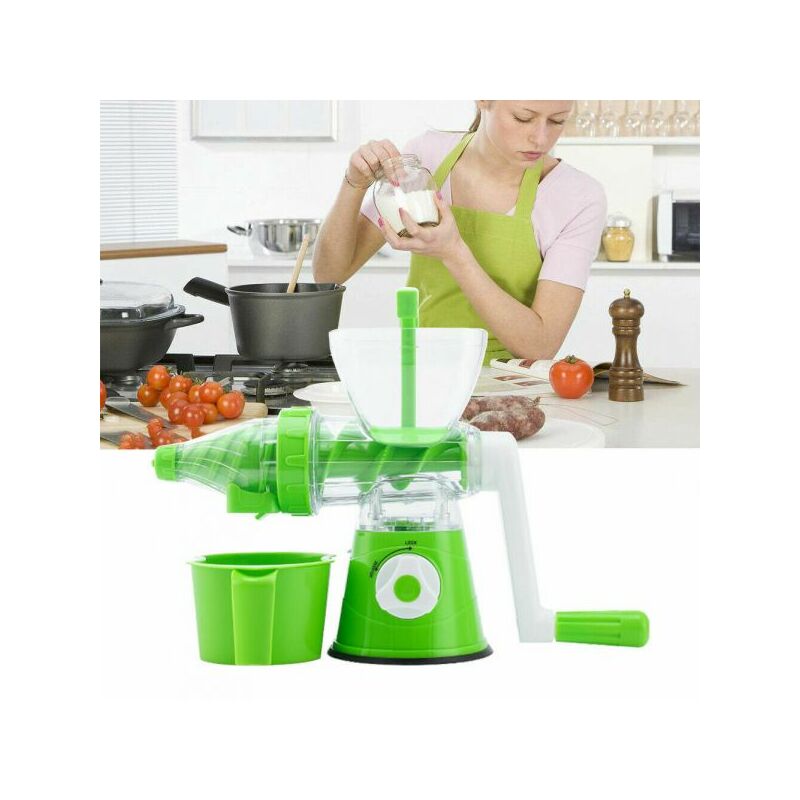 foto del prodotto macchina per gelato succhi di frutta crema spremiagrumi multifunzione manuale
