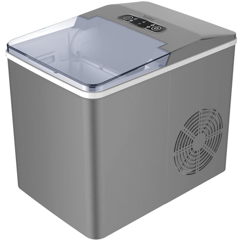 foto del prodotto macchina per il ghiaccio 150w 12kg 24h mini ice maker ice1224 robby