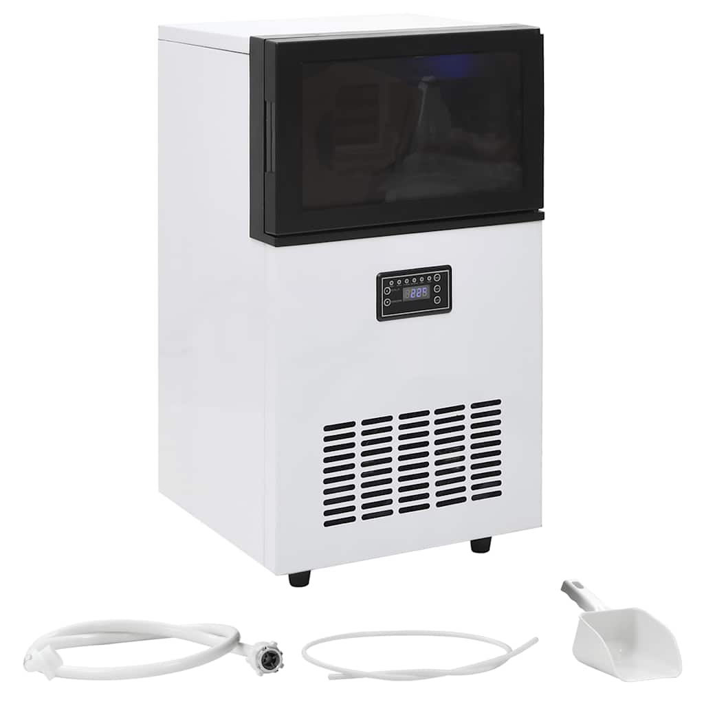 foto del prodotto macchina per il ghiaccio da 420 w nera 45 kg 24 h