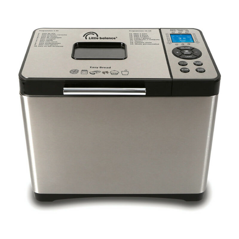 foto del prodotto macchina per il pane 1kg 650w in acciaio inox 8398 little balance