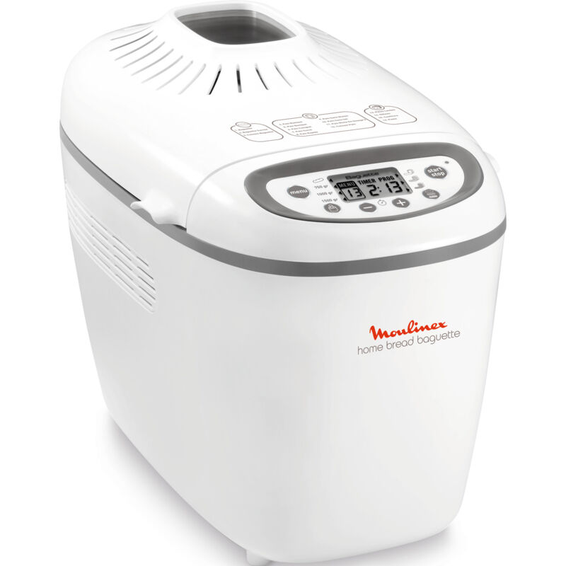 foto del prodotto macchina per il pane ow6101 bianco 1,5kg 16 programmi partenza differita moulinex