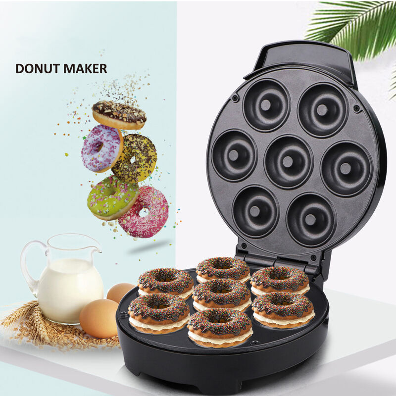 foto del prodotto macchina per la colazione a ciambella domestica standard europea mini macchina per dolci tondi macchina per alimenti leggeri