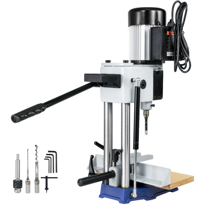 foto del prodotto macchina per mortasare husuper woodworking, mortasatrice powermatic da 550 w e 2800 giri min, mortasatrice cava con set di punte per scalpello,