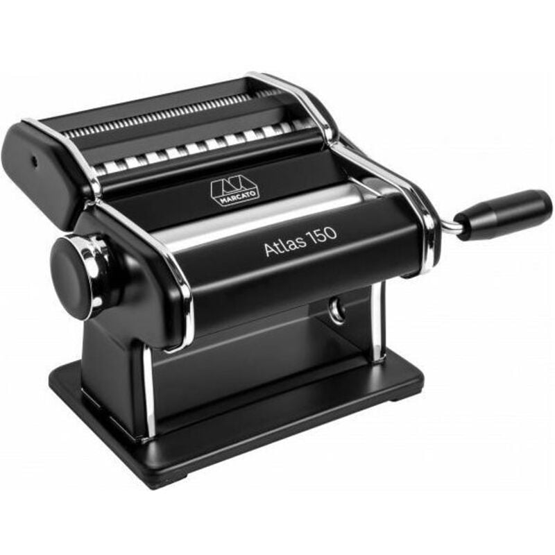 foto del prodotto macchina per pasta atlas 150 design nera (at-150-ner) (at150ner) - marcato