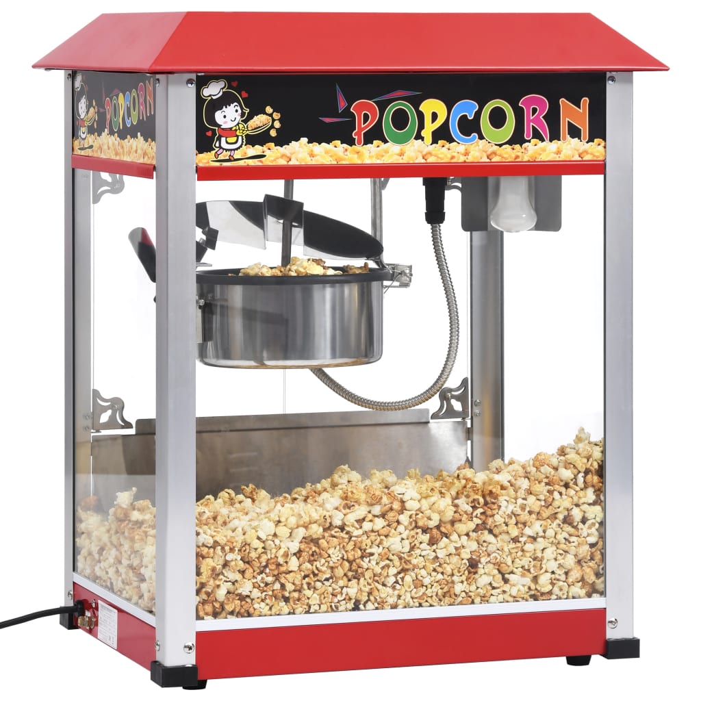 foto del prodotto macchina per popcorn con pentola in teflon 1400 w