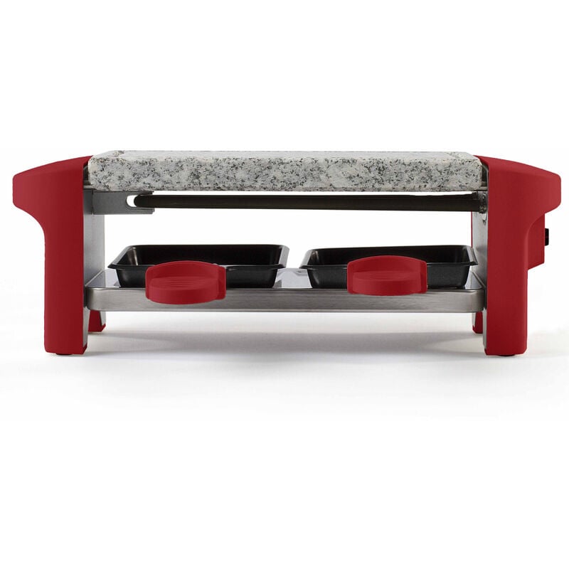 foto del prodotto macchina per raclette per 2 persone 350w rossa doc156rc livoo