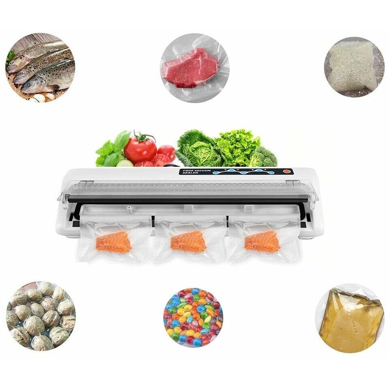 foto del prodotto macchina per sottovuoto alimenti 30 cm confeziona cibo casa 110w vs6620