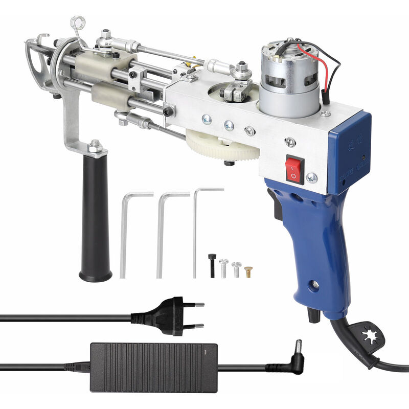 foto del prodotto macchina per tessere tufting di tappeti elettrici, dispositivo di floccaggio attrezzatura per maglieria industriale a pelo corto