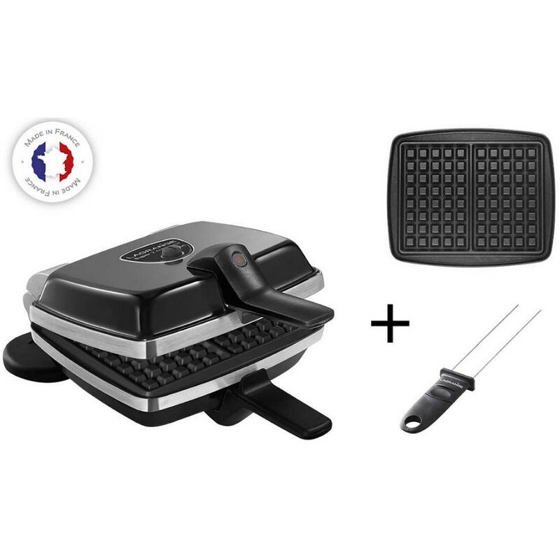 immagine 0 del prodotto macchina per waffle 1000w nera 039126 lagrange