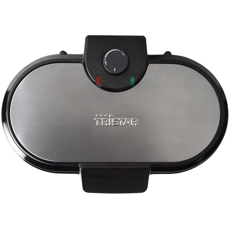 foto del prodotto macchina per waffle tristar wf 2120 dieci waffle a forma di cuore alla volta corpo in acciaio inox