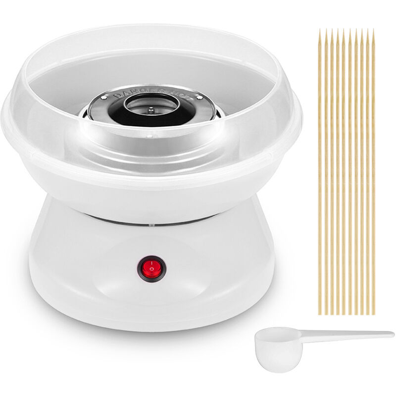 foto del prodotto macchina per zucchero filato 500w,automatica candymaker 27 x 26 x 18cm bianco