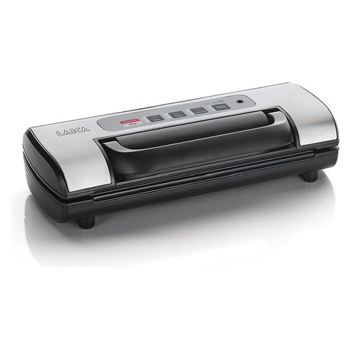 foto del prodotto macchina sottovuoto laica vt3217 silver e black