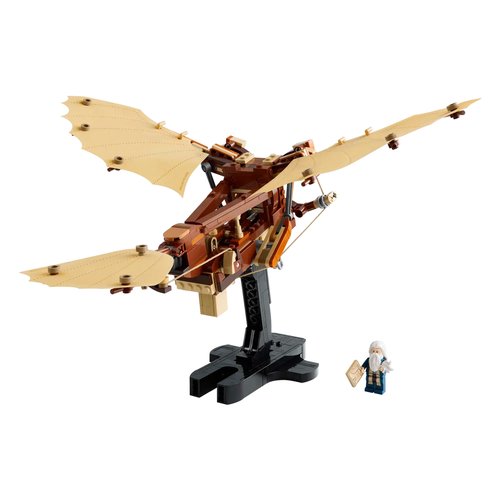 foto del prodotto macchina volante di leonardo da vinci lego 10363 icons