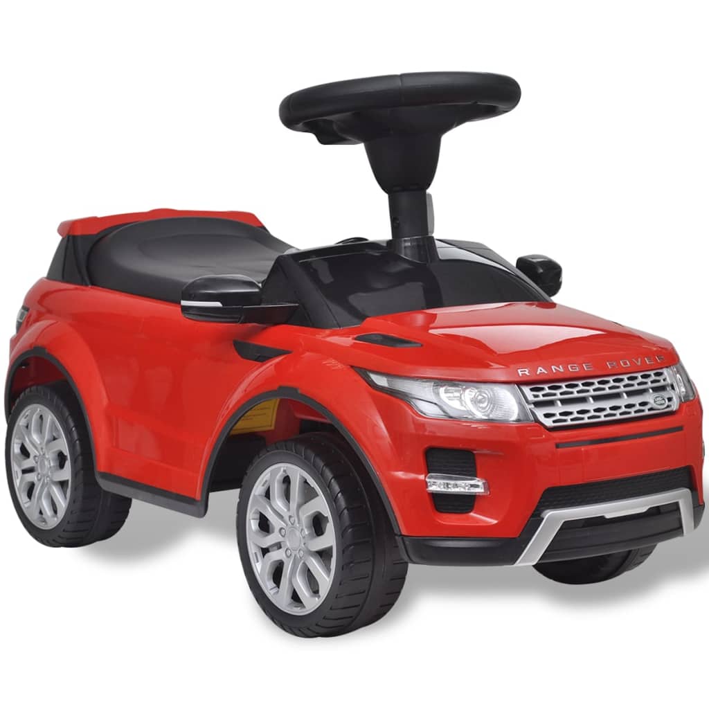 foto del prodotto macchinina giocattolo con musica land rover 348 rossa 02 0005231