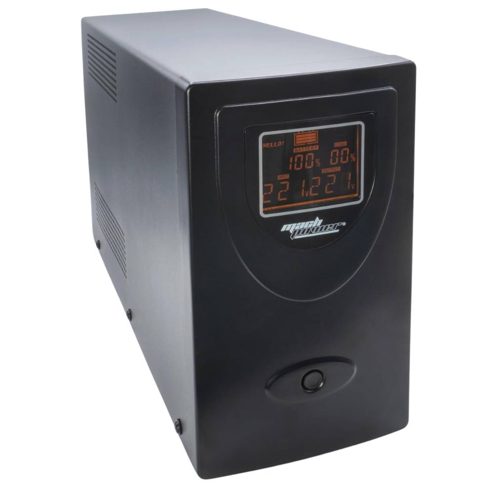 foto del prodotto mach power ups metal con display digitale e stabilizzatore avr *** potenza ampere (va) 2000 va, confezione 1