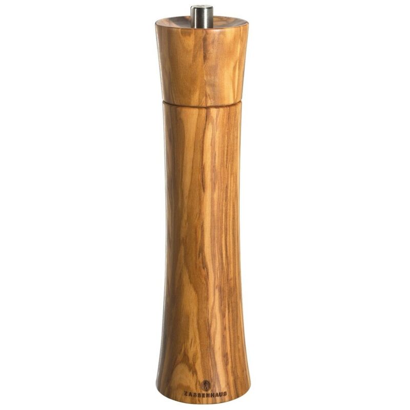 foto del prodotto macina sale zassenhaus francoforte 24 cm in legno d ulivo