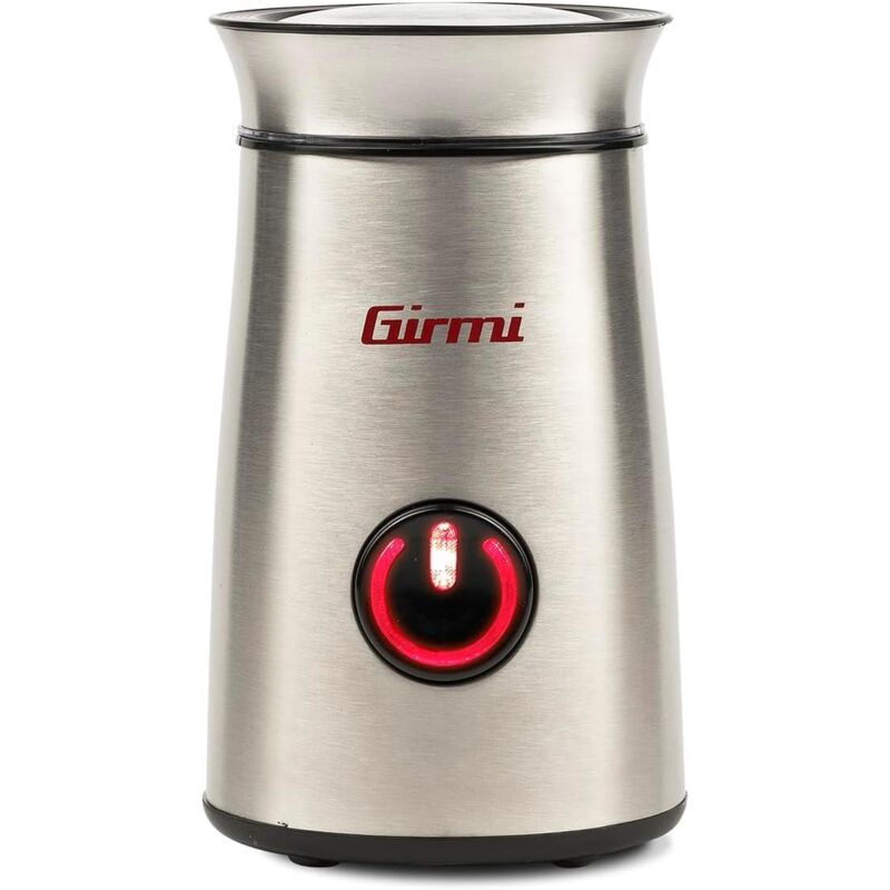foto del prodotto macinacaffe 150 w corpo inox capacit 50gr macina spezie e caff lame inox pulsante retro illuminato avvolgicavo girmi