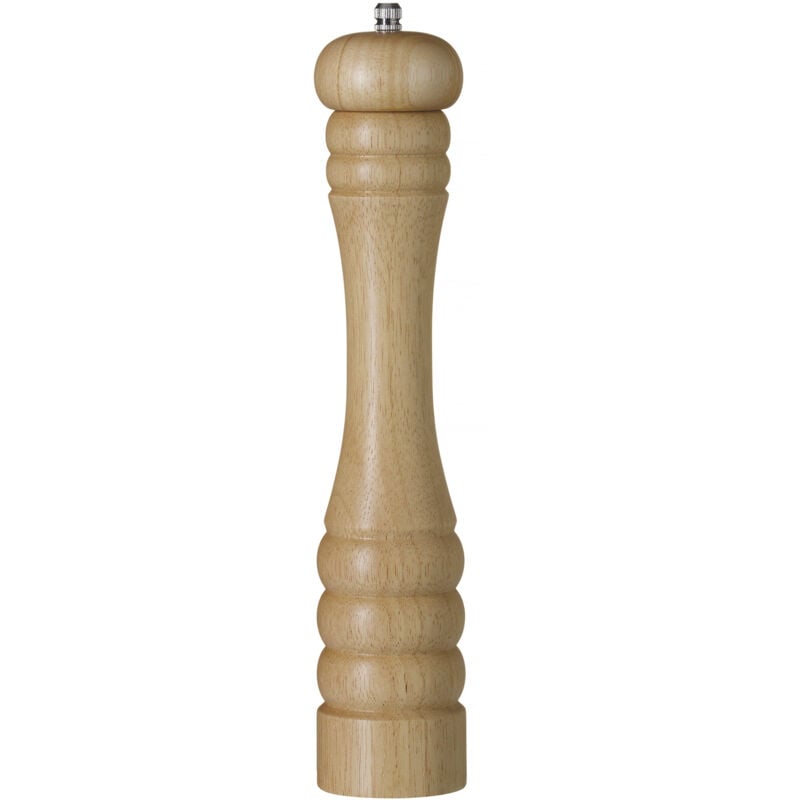 foto del prodotto macinapepe, legno chiaro, diametro 60 x 315 mm - hendi 469743
