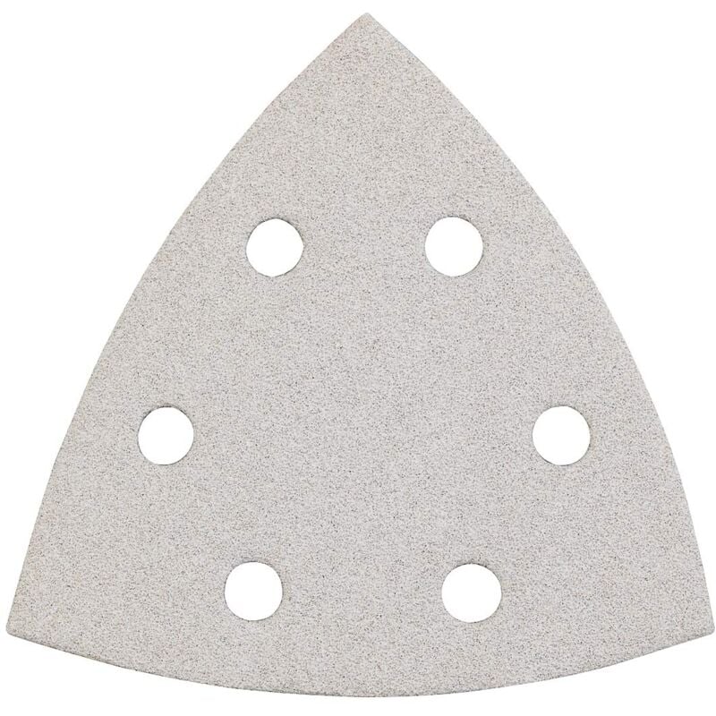 foto del prodotto macinazione triangolo per delta u. multi smerigliatrice per metallo, legno, vernice u. v. m., 93 mm, zinco stearato rivestito, 93 mm, grano k 40, 5