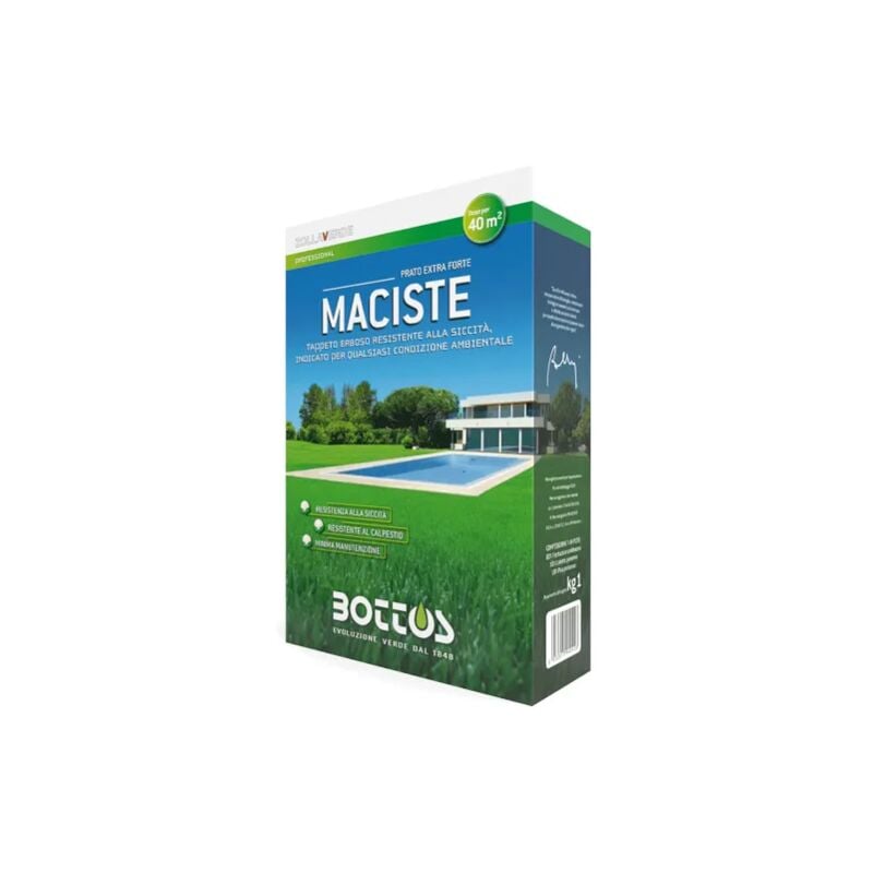 foto del prodotto maciste semi professionali prato tappeto erboso da 1 kg bottos