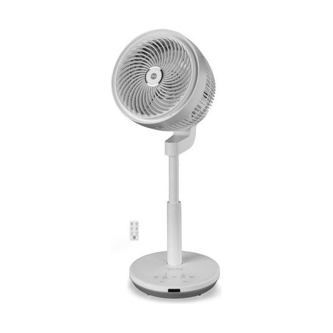 foto del prodotto macom ventilatore tornado tower a piantana con doppia oscillazione in bianco per un ambiente fresco e confortevole
